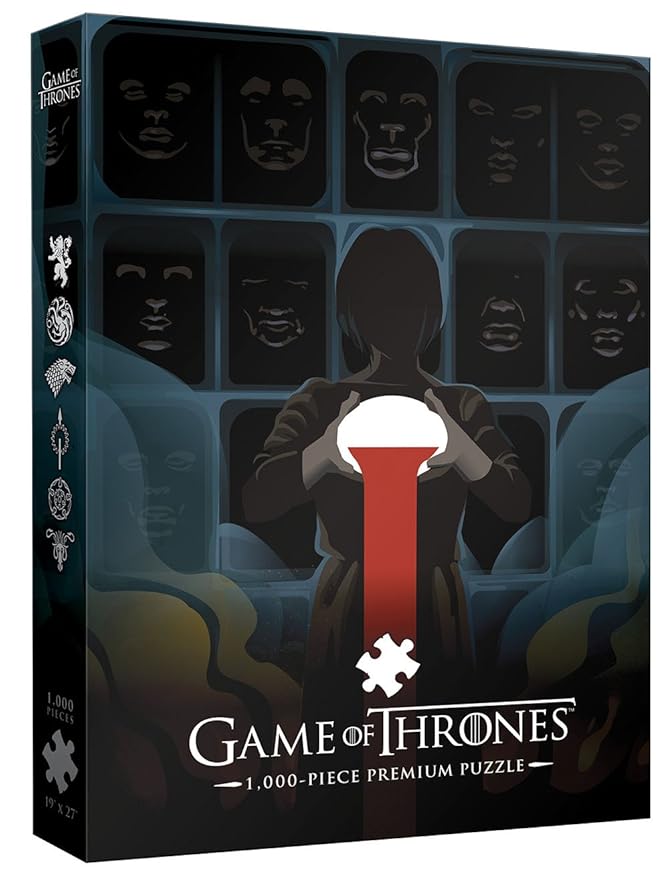 USAopoly Game of Thrones Premium Puzzle We Never Stop Playing Puzzles