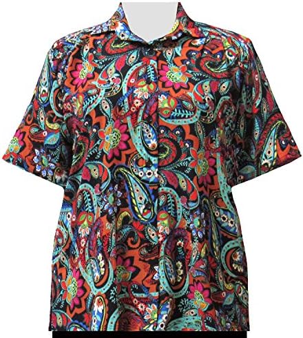 A Personal Touch Spice Indian Dream Women's Plus Size Blouse - 7X