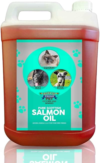 Scottish Salmon Oil 100% Natural Omega 3 Trade Chemicals 5L Fresh Pet