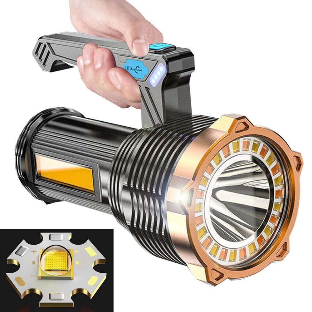 Wrrozz LED Flashlight USB Rechargeable, Super