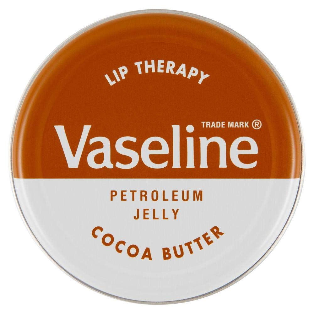 Vaseline Lip Balm for Instantly Soft Smooth Lips Crème Brûlée Lip Balm Locks In Moisture to Improve Hydration 0.25 oz : Beauty