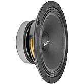 PRV AUDIO 8MR450A 8 Inch Midrange Speaker, 8 Ohms, 450 Watts, 96 dB, Mid Range Loudspeaker for High Output Pro Sound System (Single)