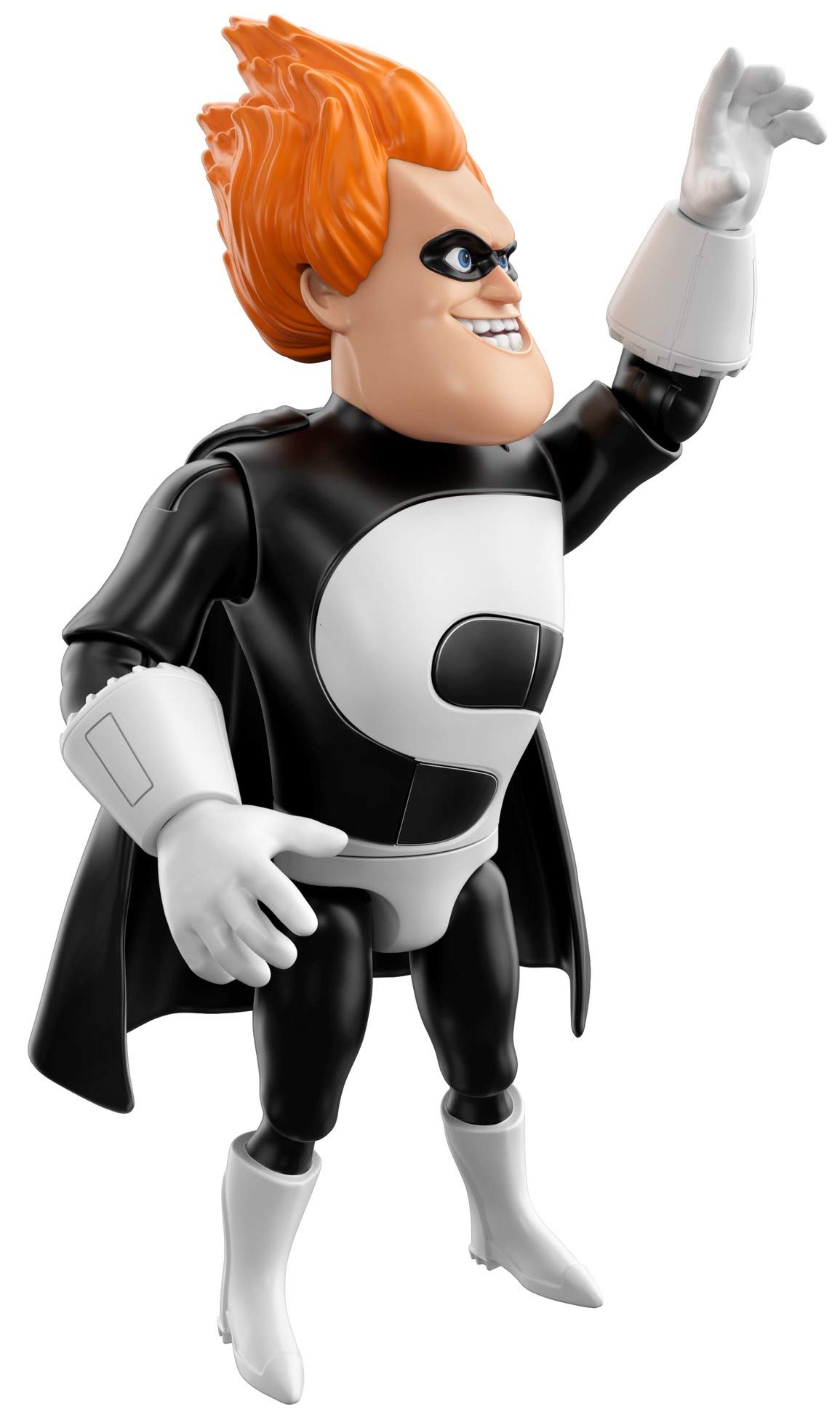 Mattel Pixar Interactables Syndrome Talking Action Figure, 7.25-in Tall Highly Posable Movie Character Toy, Interacts with Other Figures, Kids Gift Ages 3 Years & Older