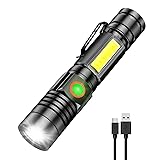 USB Rechargeable Flashlight, Small Flashlights