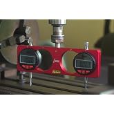 iCarbide Mill &amp; Lathe Tramming System - Tram, Align, &amp; Square for Machine Calibration for Level Angular Misalignment Precise &amp; Powerful 0.0005&rdquo;/0.01mm Digital Dial Indicators with 1/2 and 1/4 Shank