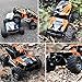 SIMREX A231 Rc Cars High Speed 20km/H Scale RTR Remote Control Brushed Monster Truck Off Road Car Big Foot Rc 2WD Electric Power Buggy W/2.4G Challenger Orange