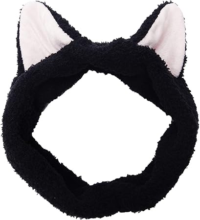 Amazon Goodsland 7color かわいい ネコ耳 ヘアバンド 洗顔 ターバン 洗顔用 メンズ レディース 可愛い おしゃれ ヘアターバン こども 大人 猫耳 ねこみみ コスプレ Gd Nekoband Kuro Goodsland グッズランド ビューティー 通販