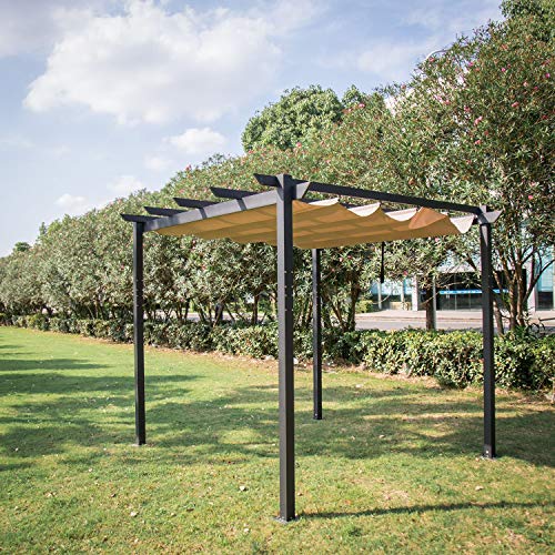 image for Kinbor 10' x 10' Grill Gazebo Pergola Outdoor Party BBQ Heavy Duty Wei