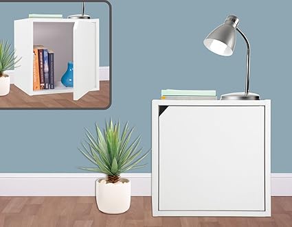 Coloured Storage Cubes With Or Without Door Nursery Decoration