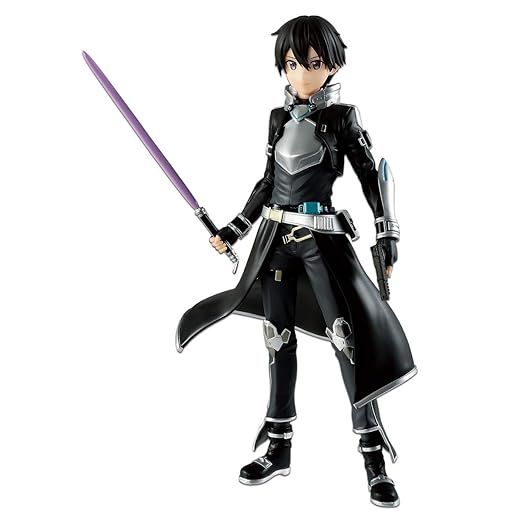 BANPRESTO Prize SAO Sword Art Online Fatal Bullet Kirito 8" Figure