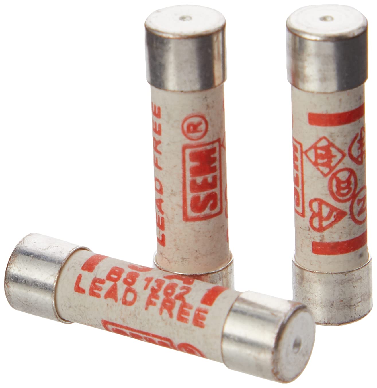 Merriway BH02289 (10 Pcs) BS1362 Fuse Cartridge, 3 amp - Pack of 10 Pieces