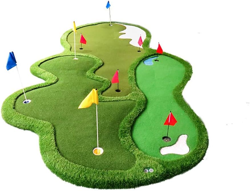 Skeby Mat-Golf Training Mat,Golf Putting Training Mat Indoor And Outdoor Putting Green Putting Practice Garden Leisure Office Golf,Suitable For Fans Who Like Golf Greens