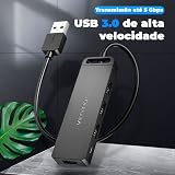 VENTION USB Hub 3.0 4-Port USB Splitter with 100cm Extension Cable view 8