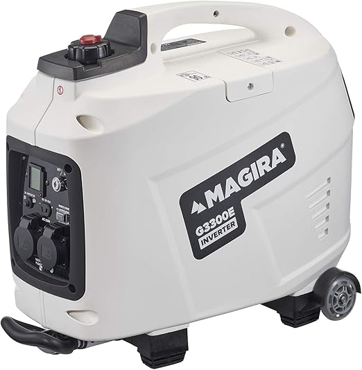 Magira 3 3kw Stromerzeuger Inverter Mit E Start 3300w Digital Benzin Aggregat Leise In 7 Varianten 0 8kw 3 3kw Amazon De Baumarkt