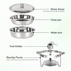 IMACONE Chafing Dish Buffet Set of 2 Pack, 5QT