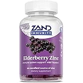 ZAND IMMUNITY Elderberry Zinc Gummies with Vitamin C - Immune Support Supplement - Elderberry Gummies with DV of Zinc and Vitamin C - Mixed Berry Flavor, Vegan, Gluten Free, 60-Day Guarantee, 30 Serv.