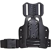 WGLILO Drop Flex Adapter with Single Strap Leg Platform for Gun Holsters, Adjustable Thigh Holster 6004, Drop Leg Panel