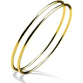 H&amp;Beautimer 925 Sterling Silver Bracelet for Women's Italian Handmade Solid Bangle 2/3/4/5/6/7 Set Rose Gold Fine Jewelry With Gift Box