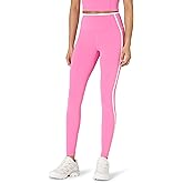 Amazon Essentials Women's Active FormFlex Buttery Soft High Waist 27.5" Inseam Full Length Yoga Leggings with Contrast Trim