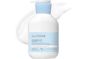 ILLIYOON Ceramide Ato Lotion 528ml(17.85oz) | Daily Moisturizing Lotion for All Skin Types | Deep Moisturizing and Soothing Effect | Korean Skin Care