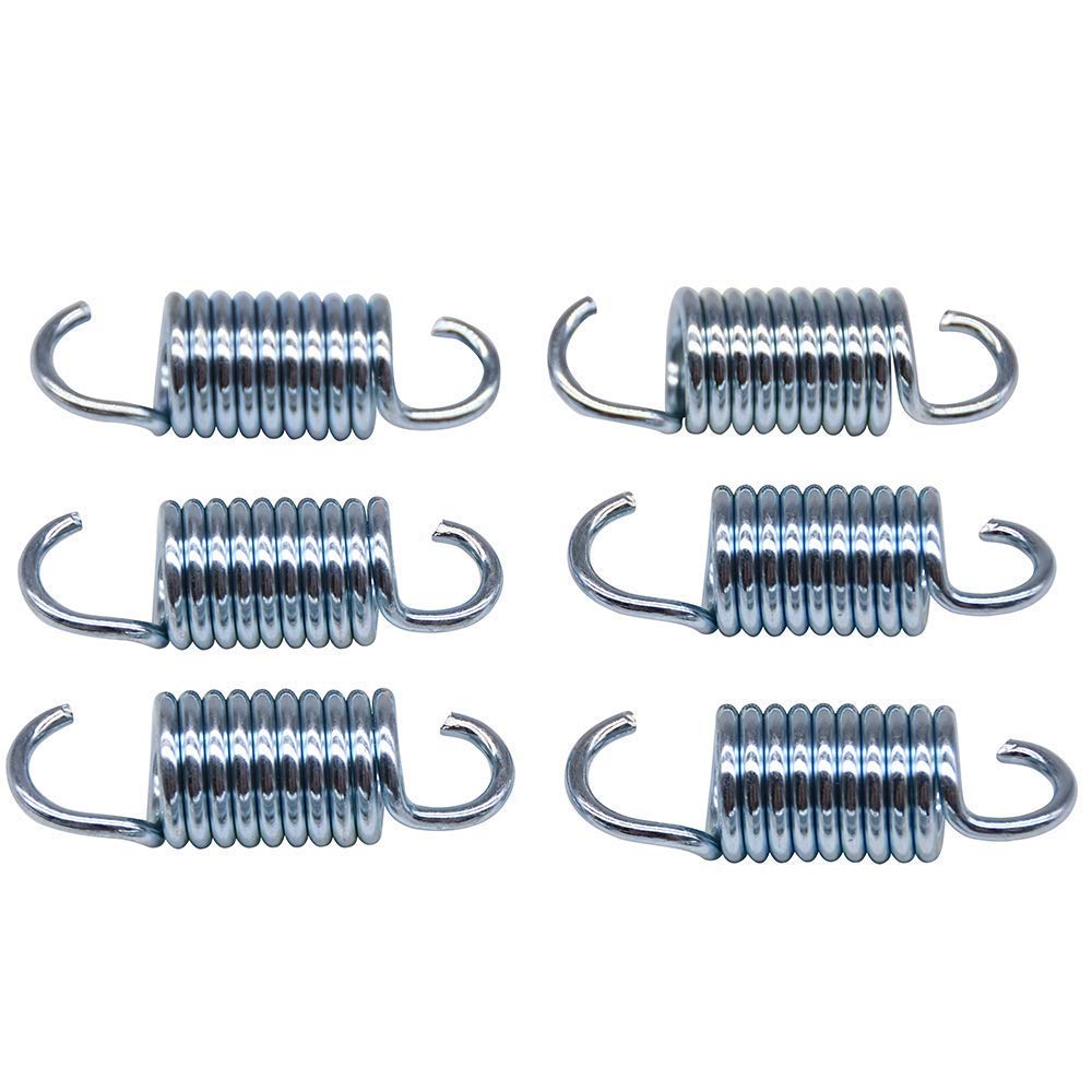 Yoogu 2inch (10Turn) Replacement Furniture Mechanism Extension Tension Springs for Recliner Sofa Bed Trundle - Set of 6