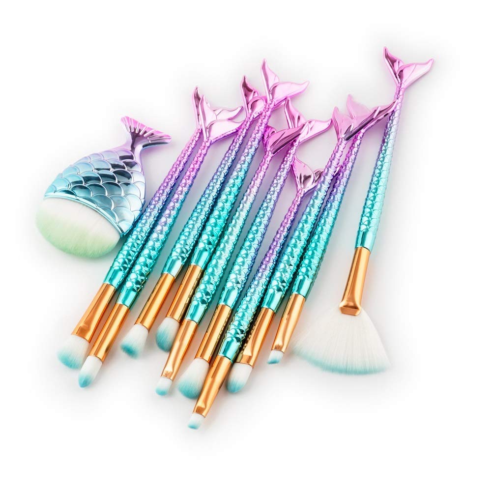 Makeup Brushes Set 11pcs Makeup Brush Cosmetic Brushes Eyeshadow Eyeliner Blush Brushes: Beauty