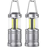 LED Camping Lantern - 500 Lumens ,Collapsible LED Lanterns for Hurricane, Emergency,Storms, Outage (2)