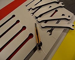 5S TOOL BOX SHADOW FOAM ORGANIZERS (2 COLOR) CUSTOM