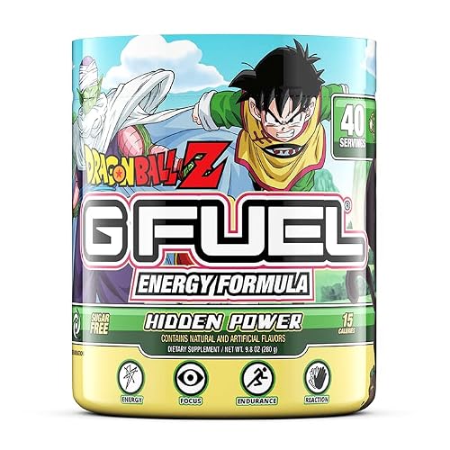 Fuel Finding Powder G Fuel Hidden Power Energy Powder Dragon Ball Z, 9.8 oz (40 servings ...