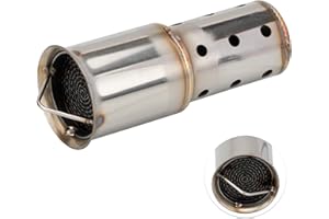 VG MOTO Universal Motorcycle DB killer 51mm 2" Exhaust Muffler Baffle Removable for Silencer Pipe Noise Sound Eliminator (Style A)