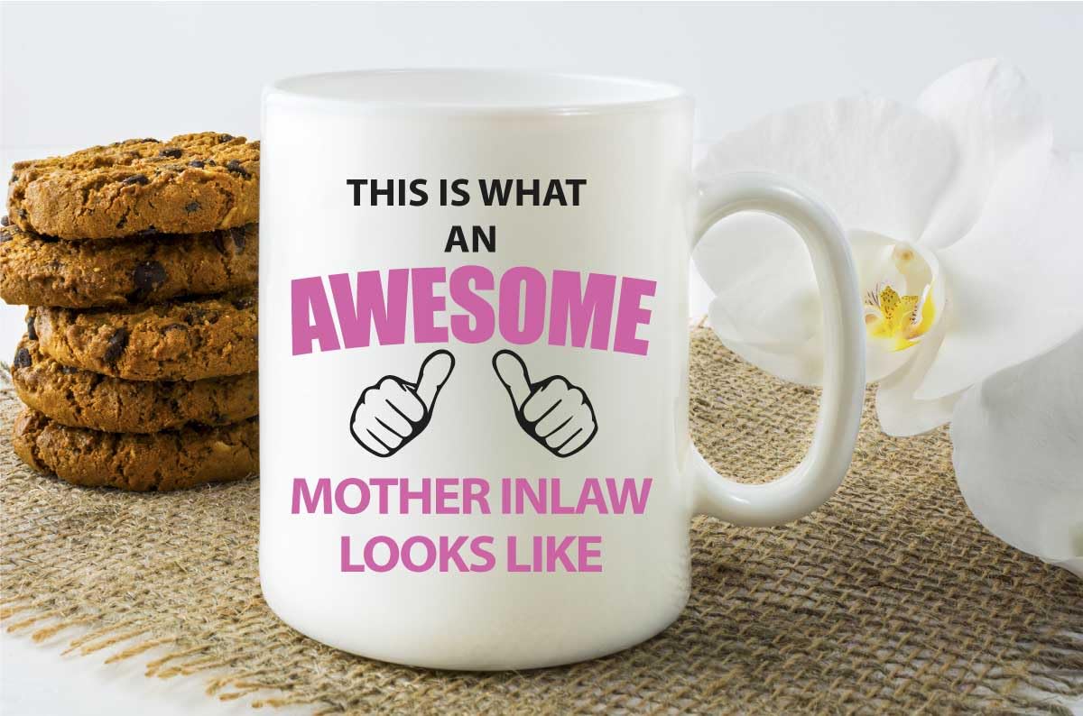 60 Second Makeover Limited This is What an Awesome Mother in Law Looks Like Mug Gift Funny Mother in Law Gifts Ceramic Coffee Cup Dishwasher Safe 11oz Micorwave Safe