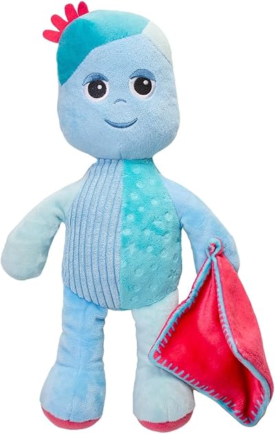 In The Night Garden Iggle Piggle Talking Teddy Bear Cbeebies Baby Toy Blue