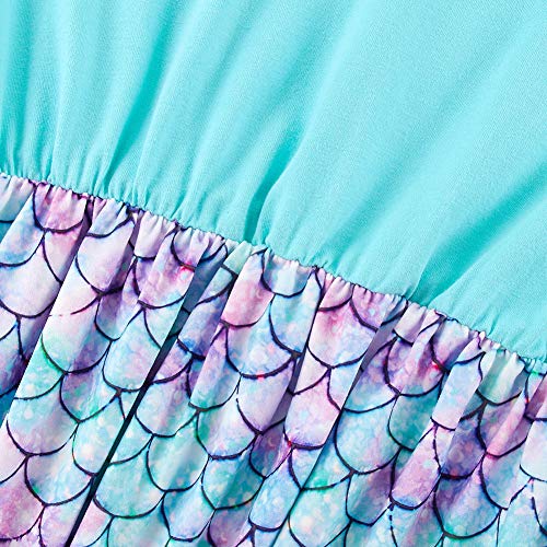 Young Girls Fairy Childrens Evening Long Prom Dress Floor Length Wedding Maxi Gown High Elasticity Light Blue