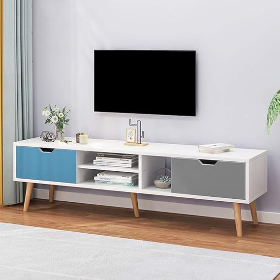 Fernsehständer Moderne TV-Konsole Media Stand Entertainment Center TV