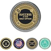 Custom Challenge Coin 1.75 Inch Cast Medallion (Silver, Plain, 2-Sided) | Your Artwork Cast in Solid Metal, Presentation Ready for Business Milestones, Retirement and Service Recognition
