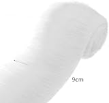 Sgehenr White Faux Fur Fabric 9x150cm Shaggy Plush Craft Fur Gnomes Santa view 2