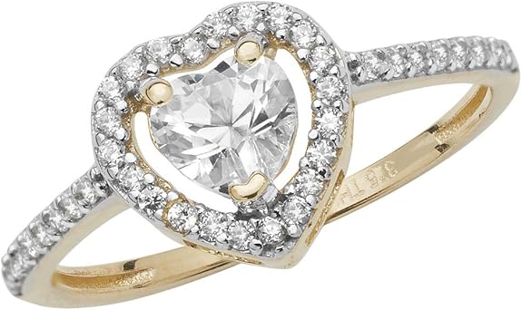 9ct Gold Ring Brand New: Amazon.co.uk: Jewellery