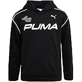 PUMA Boys Hoodie - Athletic Performance Fleece Pullover hoodies for Boys - Cozy Soft Graphic Kids Sweatshirt (Sizes: 8-20)