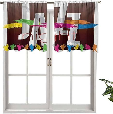 Hiiiman Cortina con aislamiento térmico para decoración del hogar