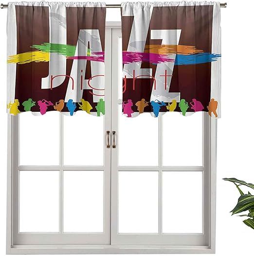 Hiiiman Cortina con aislamiento térmico para decoración del hogar