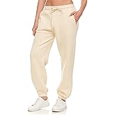 Sweatpants for Women - Closed Cinch Bottom Fleece Lounge Womens Plus Size Joggers