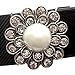 Fitband Bling Fitness Band Accessory Flowers & Diamonds for Fitbit Flex; Charge; Charge HR; Charge 2; Garmin vivosmart; vivosmart HR