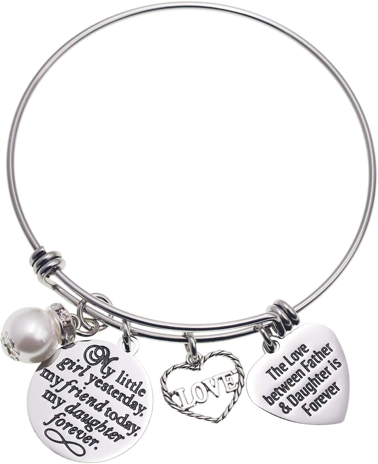 bracelet for daughter on wedding day