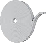 HNNHOME D-Shape EPDM Draft Excluder Self-Adhesive Window Door Seal 9x6mm 10M view 1