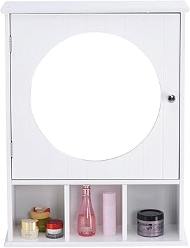 Amazon Com Luna Hija Cuarto De Bano Soporte De Pared Gabinete
