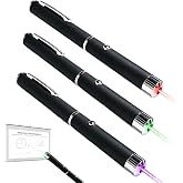 XIMIBI Red, Purple, Green, 3 demonstrators for Teaching and Meetings | Convenient laser demonstrator