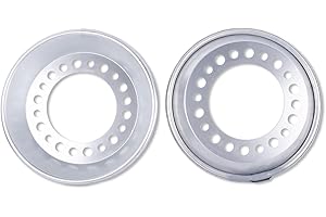 Merautop SJ 800-822 Wheel Balancers 2PCS Steer Wheel Automatic Balancers Compatible with 22.5-24.5" Wheels for Heavy Duty Trucks, Aluminum Wheel Balancer Replace 800822