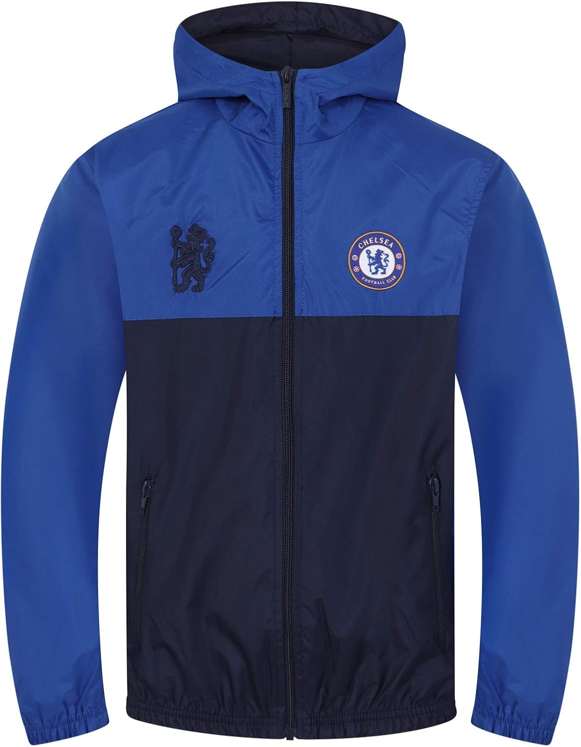 Chelsea Football Club Official Soccer Gift Boys Shower Jacket Windbreaker Clothing