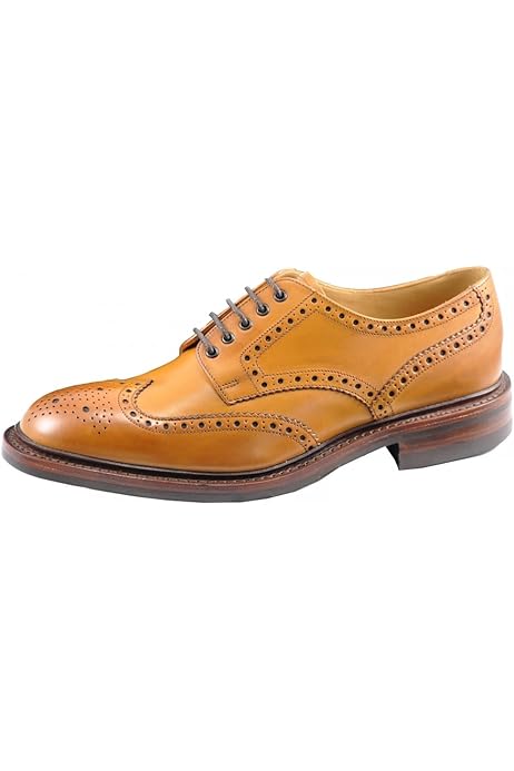 loake fearnley tan brogues