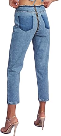 d jeans high waist crop